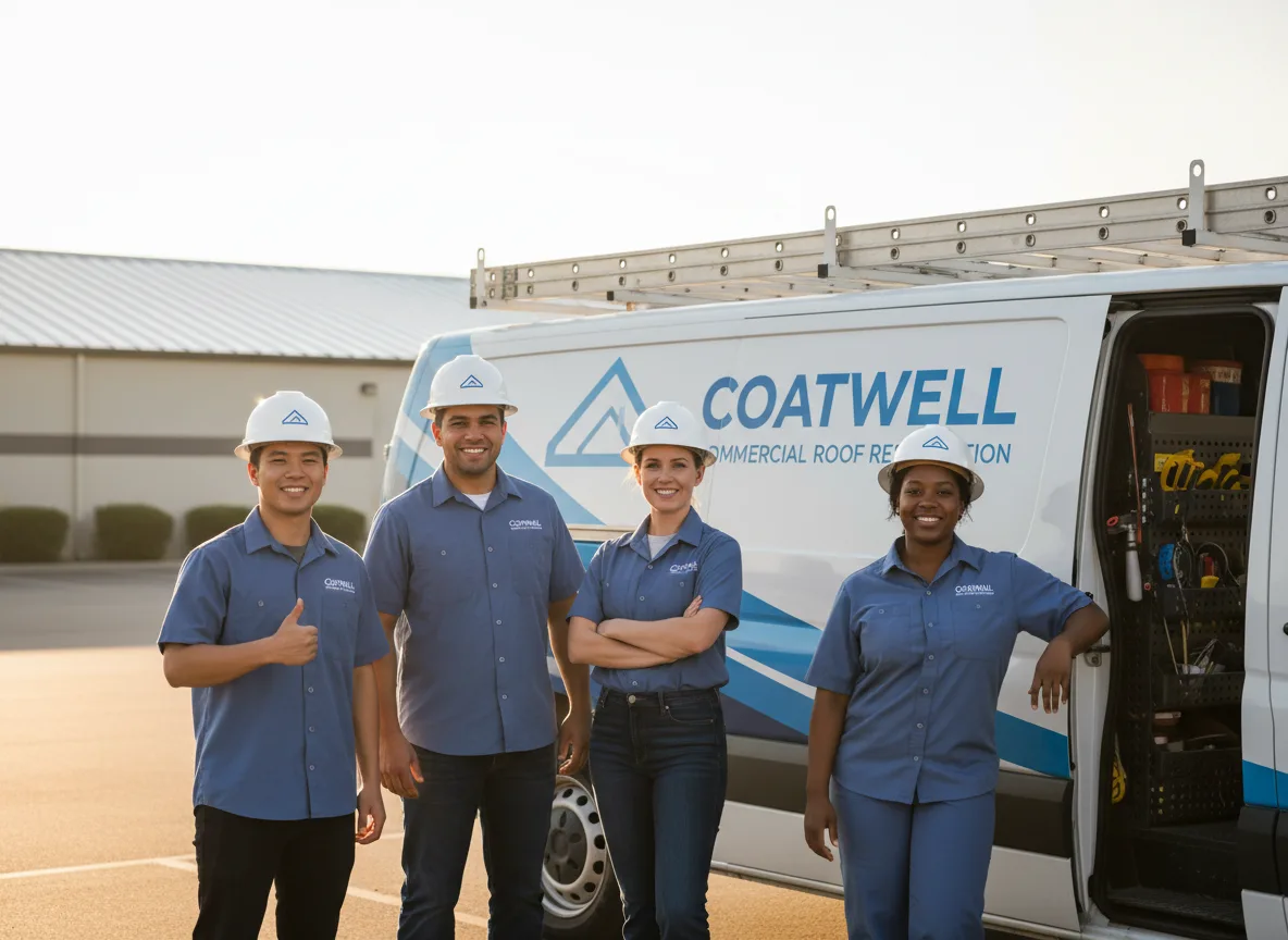 Commercial roof coating company in Bangor, CA